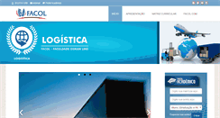 Desktop Screenshot of logistica.facol.com