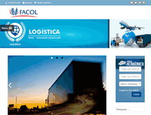 Tablet Screenshot of logistica.facol.com