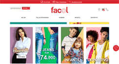 Desktop Screenshot of facol.com.co